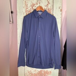 Ted Baker Blue long sleeve button down Shirt